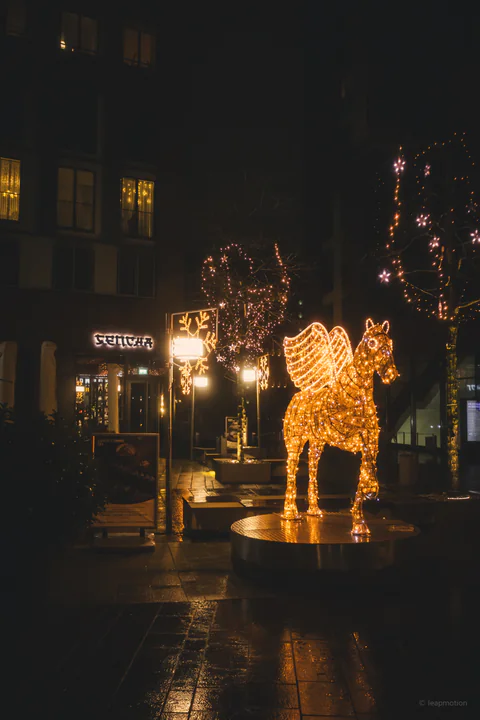 Pegasus at Night