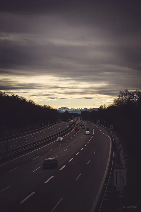 Road to the Alps