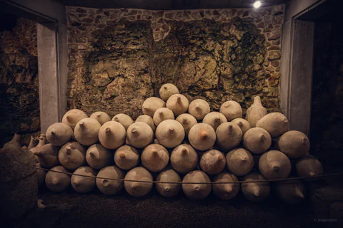 Stacked Amphorae